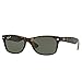 Ray Ban Wayfarer RB2132 902/58 Tortoise/Crystal Green Polarized 52mm Sunglasses, Tortoise / Green Polarized, 52 mm