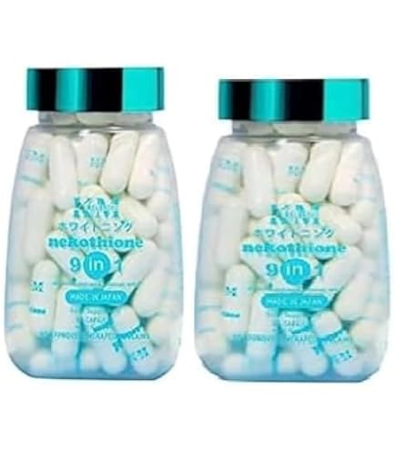 nekothione glutathione mg Amazon.com: HerSkin Nekothione 9 in 1 by Kat Melendez, 2 Pack, 60 Capsules  Each Bottle : Health & Household