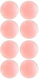 Senchanting Thin Reusable Adhesive Silicone Nipple Covers Breast Petals Pasties (4 pair round)