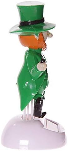 Puckator Novelty Leprechaun Solar Pal, Home Office Table Desk Dashboard Car Decor Decoration, Gift Ideas - Image 3