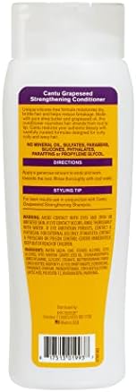 Cantu Grapeseed Strengthening Conditioner 400ml for Damaged Hair view 3