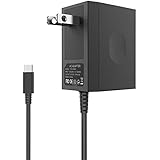 Switch Charger for Nintendo Switch, AC Power Supply Adapter Compatible with Nintendo Switch, 15V/2.6A Support TV Mode, Fast Charger for Nintendo Switch