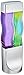 Creative Motion Twin Motion Lamp, Yellow Wax/Blue Liquid with Purple Glitter