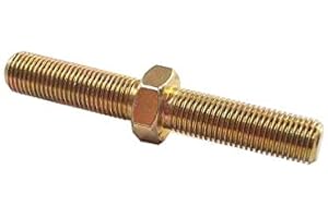 QS Components 3/8-24 Adjuster, Hex Linkage Jack Screw Adjuster (Male RH/Male LH)