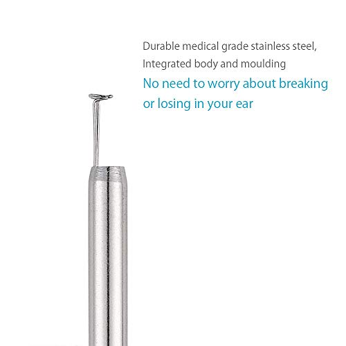 Supereyes USB Digital Otoscope Ear Pick | Stainless Curette Earwax Removal Kit | Ear Scope Ear Inspection Camera with LED Lights for Mac Windows