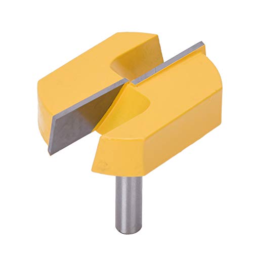 Router Drill Bit YG6 Alloy 8x57mm Bottom Planing Cutter Wood 8mm Shank Diameter Hilitand Bottom Cleaning Router Bit
