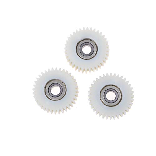 Ochoos 3pcs/Set 36Teeths Electric Vehicle Bicycle Nylon Worm Gear Electric Bicycle Replacement Part Outer Diameter 38mm Thickness 12mm