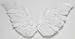 Forum Novelties Small Feather Angel Club Wings, White