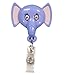 Pedia Pals Pack-3 Chimp Pediatric Badge Reels Retractable – Adorable Cute Designs for Healthcare Professionals, Durable & Latex-Free, 26 inches Universal Animal Badge Reel for Nurses & Doctors