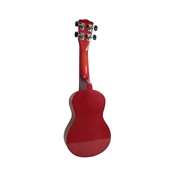 RockJam Soprano Ukulele with Bag, Chord Book & Plectrums - Image 4