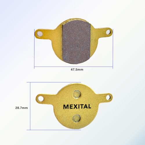 MEXITAL 2 Pairs Sintered Disc Brake Pads for Magura Julie (2001-2008)