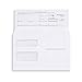 50 1099 MISC Tax Envelopes - Designed for printed 1099 Laser Forms from Quickbooks or Similar Tax Software - 5 5/8 Inch x 9 Inch, Gummed Flap, 50 Form Envelopes