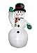 PARAYOYO 7 Ft Inflatable Christmas Snowman Decorations for Indoors Outdoors Home Yard Lawn Garden Decor
