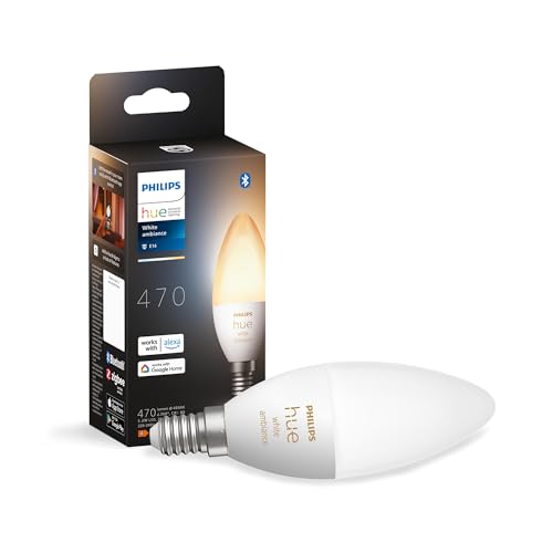 Philips Hue Light Bulb, E14 Small Edison Screw