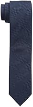 Dwyane Wade for The Tie Bar Men's Check List Tie, Deep Serene Blue, One Size