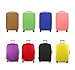 WSWS - Lightweight Suitcase (20/24/28 Inch) Protective Anti-Scratch Secure Luggage Cover + One Free WSWS Luggage Tag (L (26