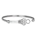 ChalkTalkSPORTS Lacrosse Bangle Bracelet | Stainless Steel | Hypo-Allergenic