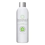 Skinerals Liquid Body Scrub Soap Exfoliating Wash with Natural and Organic Ingredients Before Using Self Tanners to Prep Skin (Scoria Body Scrub)