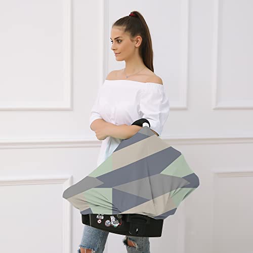 Carseat Cover Boy and Girls Multiuse Nursing Car Seat Canopy Cover
