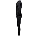 Atneato Men Thermal Underwear Set - Winter Thermal Long Johns Mens Warm Top and Bottom Set Black
