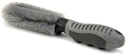 Vfant Car Wheel Cleaning Brush Tire Rim Scrub Brush Soft Alloy Brush Cleaner Tie Auto Motorcycle Bike Wheel Cleaning Tool,Gray