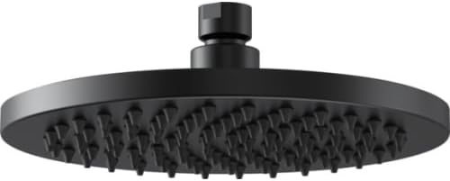 Brizo 81375-ECO Odin 2.0 GPM Single Function Ceiling Mounted Raincan Shower Head, Matte Black