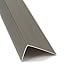 M-D Building Products 25744 2-3/4 in. x 1-1/2 in. x 36 in. Satin Nickel Aluminum Sill Nosing