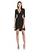 Star Vixen Women's Elbow Sleeve Surplice with Tulip Skirt