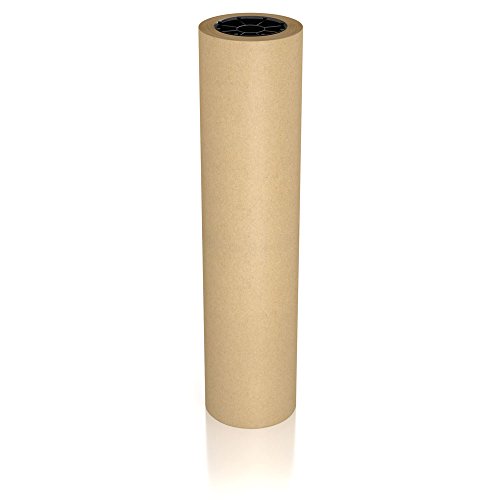 Brown Kraft Butcher Paper Roll - 18 Inch x 175 Feet (2100 Inch) - Food Grade FDA Approved – Great Smoking Wrapping Paper for Meat of all Varieties – Made in USA – Unbleached Unwaxed and Uncoated