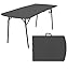 Cosco 14687BLK1X Diamond Series Banquet Folding Table, 6' X 30", Black primary