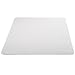 Deflecto EconoMat Clear Chair Mat, Hard Floor Use, Rectangle, Straight Edge, 36