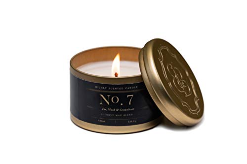 Aromatherapy Candles | Fir, Musk & Grapefruit | Fragrance No. 7 | Coconut Wax Candles | Britten and Bailey’s