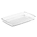 mDesign Cosmetic Vanity Tray, Storage for Makeup, Nail Polish, Perfume - Clear