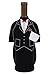 Shop123go-Cooler Custume Pary Maid Wine Bottle Jacket, Black