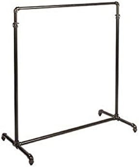 Boutique Pipe Single-Rail Ballet Bar Rack - 48"W x 23½”D x 48"-72"H