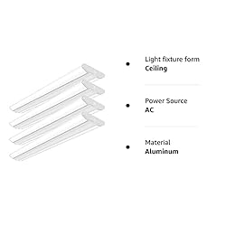 AntLux 4FT LED Wraparound Light Fixture 50W Ultra