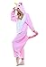 UBeauty Unisex-adult Kigurumi Onesie Unicorn Pajamas (M, Pink)