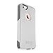 OTTERBOX Commuter Series Case for iPhone SE (1st gen - 2016) and iPhone 5/5s - Retail Packaging - Glacier (White/Gunmetal Grey)