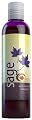 Sage Shampoo for Heavy Dandruff with Jojoba, Argan, and Organic Spikenard - 100% Natural, Sulfate Free Treatment for Men and Women - Antiseptic Formula Removes Dead Skin Cells and Reduces Shedding - Safe for Color Treated Hair