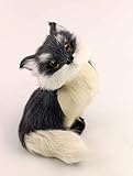 nanguawu Little Fox Sitting Fengshui Learning Resources Miniature Plush Stuffed Animal Toy