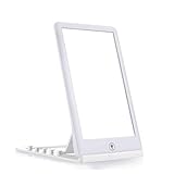 Light Therapy Lamp with Timer,Udream Upgraded LED Therapy Light with Timer Function and 360° Rotational Holder, UV-Free 10000 Lux & 3 Adjustable Brightness,Compact Size Perfect for Home Office