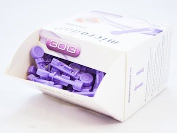 Microdot Lancets 1 x 100-30g Ultra Thin