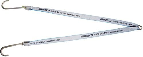 AW Direct TPV70BL6 Professional Quality V-Bridle with 15" J-Jooks, Double-Ply 3"W x 6'L Strap Legs
