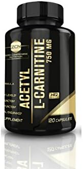 Acetyl L-Carnitine + Vitamin C (750 mg) By Zero Compromise Nutrition ✪ Powerful Antioxidant Energy Pills ✪ Pre Workout Energy ✪ Memory Boost ✪ Risk-Free Guarantee ✪ Acetyl L Carnitine HCl