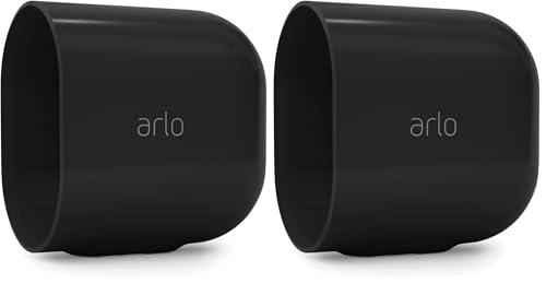 Arlo Zertifiziertes Zubehör, Wetterfeste Hülle Aus Polycarbonat, Kompatibel Mit Arlo Pro 3, Pro 4, Pro 5, Ultra 2 Überwachungskamera Aussen WLAN, Schwarz (Packung mit 2)