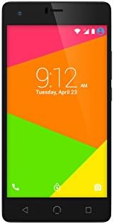 NUU Mobile N4L 5.0" HD Dual LTE SIM Android Lollipop Smartphone with 2YR Warranty, Black