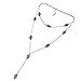 Onnea Vintage Double Layered Long Drop Chain Y Necklace for Women