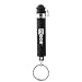 Mace Brand Police Strength Mini Keychain Pepper Spray Keyring Hard Case with Key Chain, for Women (Black 4-Pack)