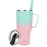 Sursip 40 oz Mug Tumbler with Screw Lid - Stainless