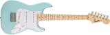 Fender Squier Electric Mini Stratocaster Daphne Blue Pack with Amp and view 3